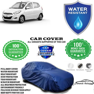 Tamanchi Autocare Car Cover For Hyundai i10(Blue)