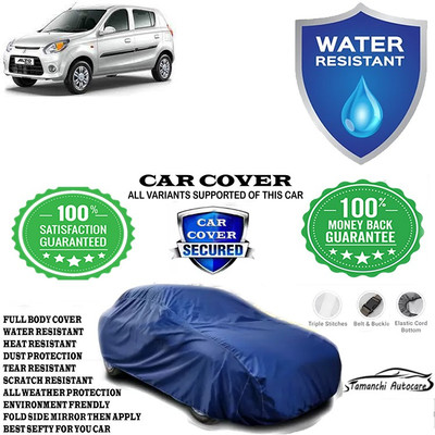 Tamanchi Autocare Car Cover For Maruti Suzuki Alto 800 LX Optional(Blue)