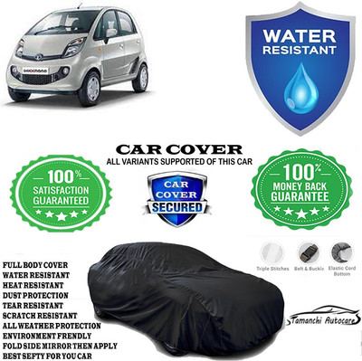 Tamanchi Autocare Car Cover For Tata Nano XMA(Black)