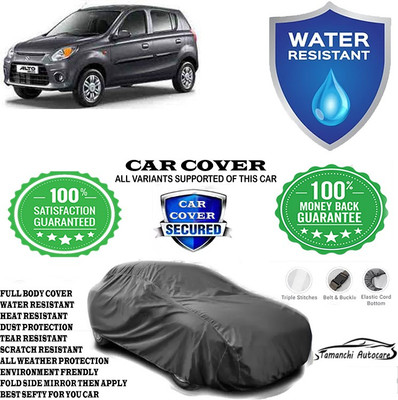 Tamanchi Autocare Car Cover For Maruti Suzuki Alto 800 Std Optional(Grey)