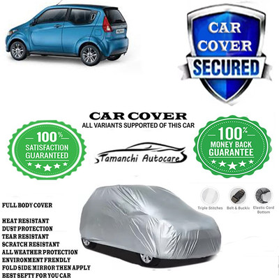 Tamanchi Autocare Car Cover For Mahindra e2oPlus P8(Silver)