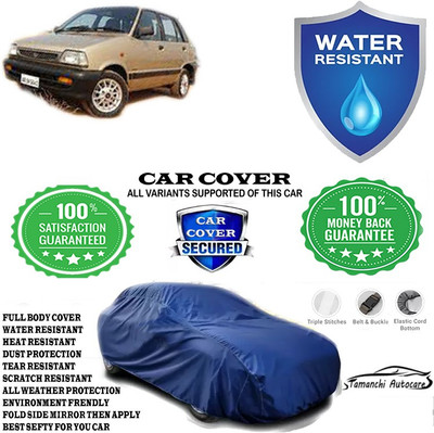 Tamanchi Autocare Car Cover For Maruti Suzuki 800 MPFI 5 SPEED TYPEII(Blue)