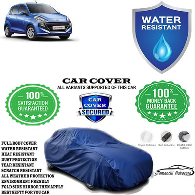 Tamanchi Autocare Car Cover For Hyundai Santro Sportz SE AMT Petrol(Blue)