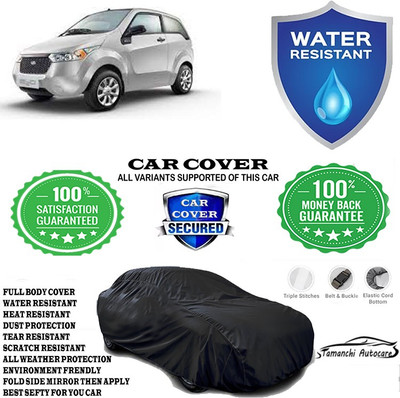 Tamanchi Autocare Car Cover For Mahindra e2o T2(Black)