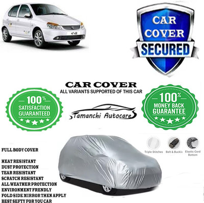 Tamanchi Autocare Car Cover For Tata Indica eV2(Silver)