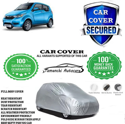 Tamanchi Autocare Car Cover For Mahindra Reva(Silver)