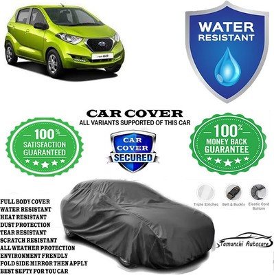 Tamanchi Autocare Car Cover For Datsun Redi-Go 1.0 S Petrol(Grey)