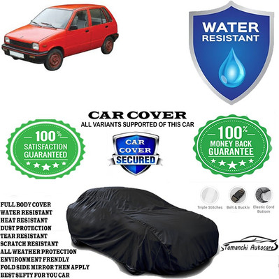 Tamanchi Autocare Car Cover For Maruti Suzuki 800 EX BSII(Black)