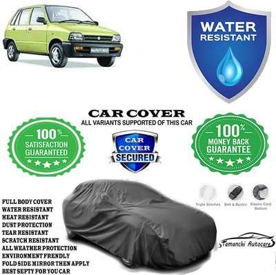 Tamanchi Autocare Car Cover For Maruti Suzuki 800 DUO Std LPG(Grey)