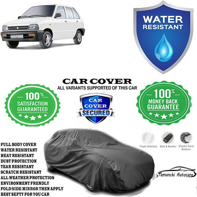 Tamanchi Autocare Car Cover For Maruti Suzuki 800 MPFI 4 SPEED TIII(Grey)