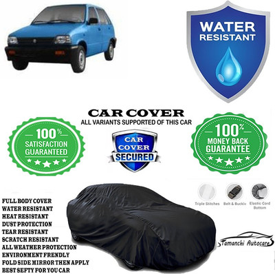 Tamanchi Autocare Car Cover For Maruti Suzuki 800 EX(Black)
