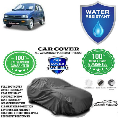 Tamanchi Autocare Car Cover For Maruti Suzuki 800 DX BSII(Grey)