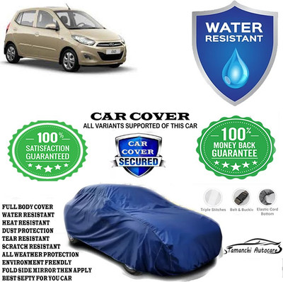 Tamanchi Autocare Car Cover For Hyundai i10 Era(Blue)