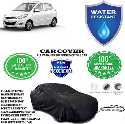 Tamanchi Autocare Car Cover For Hyundai i10(Black)