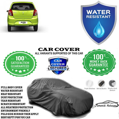 Tamanchi Autocare Car Cover For Maruti Suzuki Alto 800 LXI Opt Petrol(Grey)