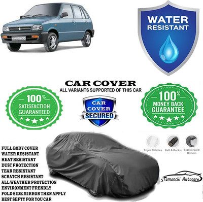 Tamanchi Autocare Car Cover For Maruti Suzuki 800 AC BSII(Grey)