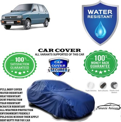 Tamanchi Autocare Car Cover For Maruti Suzuki 800 MPFI 4SPEED TI(Blue)