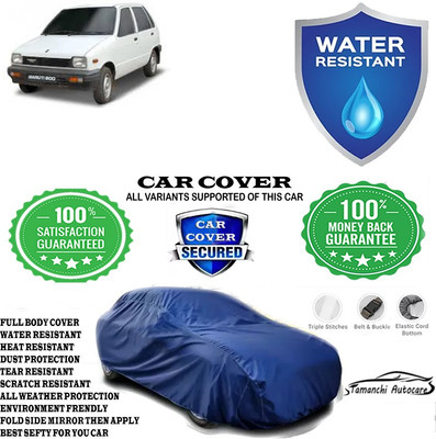 Tamanchi Autocare Car Cover For Maruti Suzuki 800 AC Uniq(Blue)