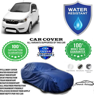 Tamanchi Autocare Car Cover For Mahindra e2oPlus P4(Blue)