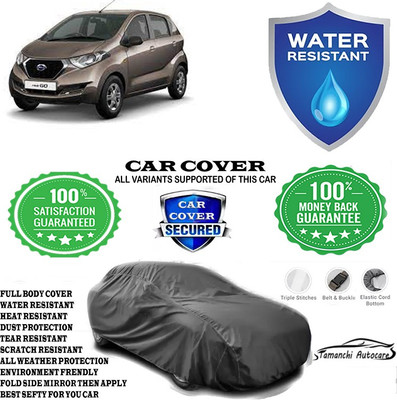 Tamanchi Autocare Car Cover For Datsun Redi-Go AMT 1.0 S Petrol(Grey)