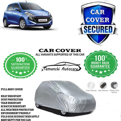 Tamanchi Autocare Car Cover For Hyundai Santro Transform(Silver)