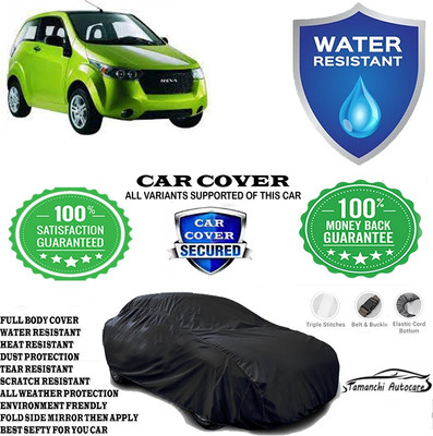 Tamanchi Autocare Car Cover For Mahindra Reva STD(Black)