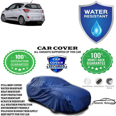 Tamanchi Autocare Car Cover For Hyundai i10 Sportz 1.1L LPG(Blue)