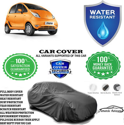 Tamanchi Autocare Car Cover For Tata Nano XM(Grey)