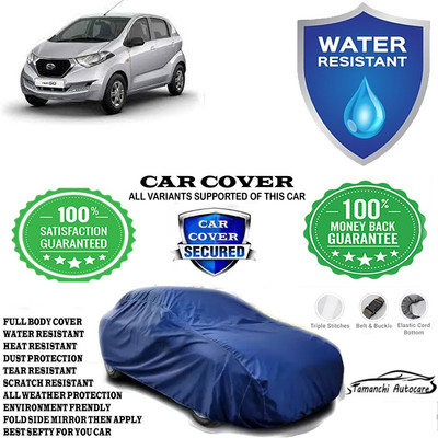 Tamanchi Autocare Car Cover For Datsun Redi GO 1.0 T Option(Blue)