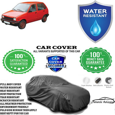 Tamanchi Autocare Car Cover For Maruti Suzuki 800 EX BSII(Grey)