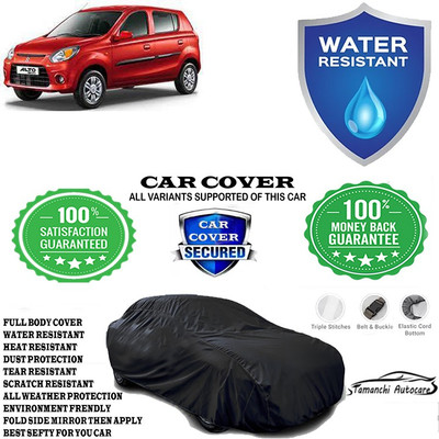 Tamanchi Autocare Car Cover For Maruti Suzuki 800 Std(Black)