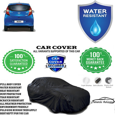 Tamanchi Autocare Car Cover For Hyundai EON LPG Era Plus(Black)