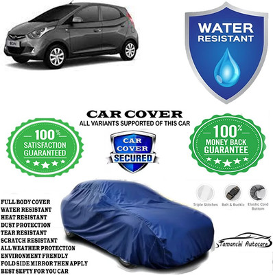 Tamanchi Autocare Car Cover For Hyundai EON D Lite Plus Option(Blue)