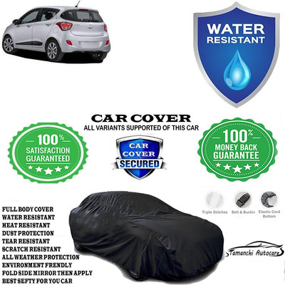Tamanchi Autocare Car Cover For Hyundai i10 Sportz 1.1L LPG(Black)