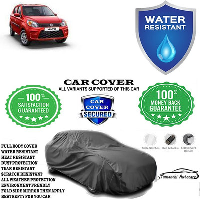 Tamanchi Autocare Car Cover For Maruti Suzuki Alto 800 LXI S-CNG(Grey)