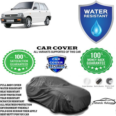 Tamanchi Autocare Car Cover For Maruti Suzuki 800 Std BSIII(Grey)
