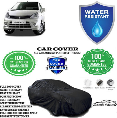 Tamanchi Autocare Car Cover For Maruti Suzuki Zen Estillo LX(Black)