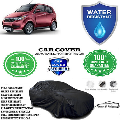 Tamanchi Autocare Car Cover For Mahindra e2o PLUS(Black)