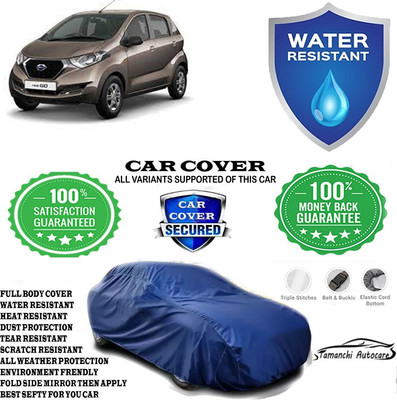 Tamanchi Autocare Car Cover For Datsun Redi-Go AMT 1.0 S Petrol(Blue)