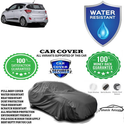 Tamanchi Autocare Car Cover For Hyundai i10 Sportz 1.1L LPG(Grey)
