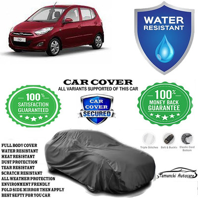Tamanchi Autocare Car Cover For Hyundai i10 Sportz 1.1L(Grey)
