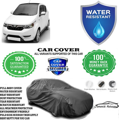 Tamanchi Autocare Car Cover For Mahindra e2oPlus P4(Grey)