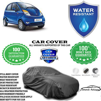 Tamanchi Autocare Car Cover For Tata Nano CNG XM(Grey)