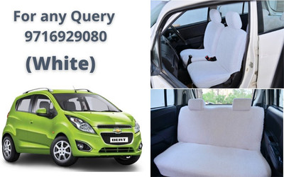 Atist Cotton Car Seat Cover For Chevrolet Beat(5 Seater)