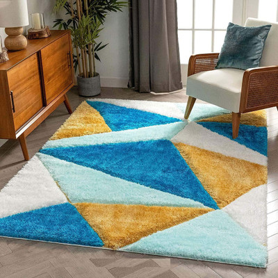 AyanCarpets Multicolor Polyester Carpet(3 ft,  X 5 ft, Rectangle)