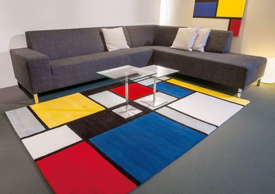 RM Handloom Multicolor Polyester Carpet(7 ft,  X 5 ft, Rectangle)