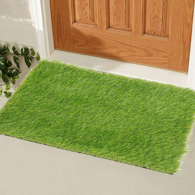 Beautiful Home Green Plastic Carpet(2 ft,  X 5 ft, Rectangle)