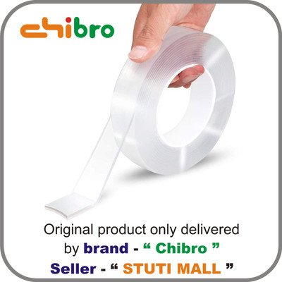 Chibro Double Sided Transparent Magic Tape (Manual)(Transparent)