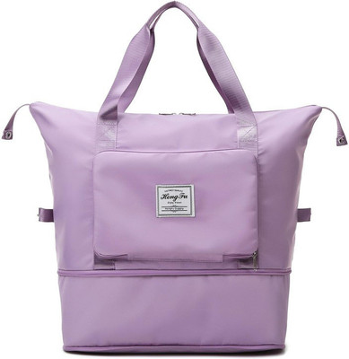 Nia Creations (Expandable) Foldable Travel Duffel Bag, Large Capacity Folding Travel Bag Duffel Without Wheels