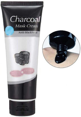 Yuency Charcoal Peel Off Mask, Blackhead & Dead Skin Removal Tightens Pores(130 ml)